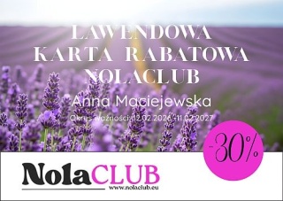 KARTA LAWENDOWA -30%