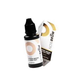 NOWBROW Hybrydowa Farbka do brwi i rzęs Blonde