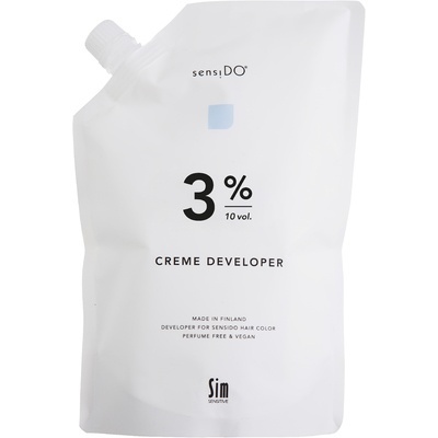 SensiDO Cream Developer 3% 1000 ml bag